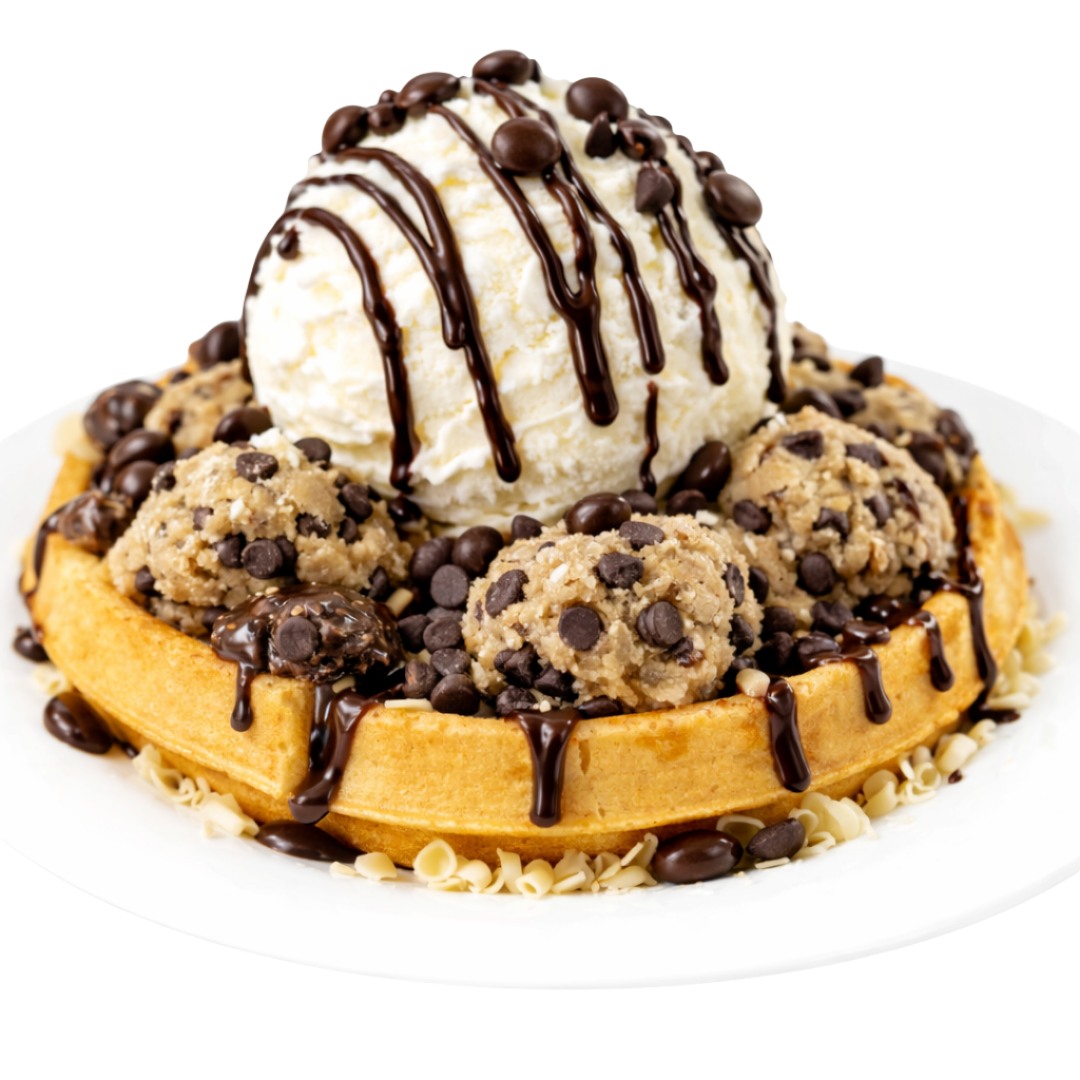 Cookie Dough Monster BW