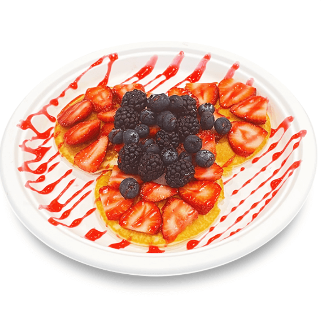 Mixed Berries Pancakes