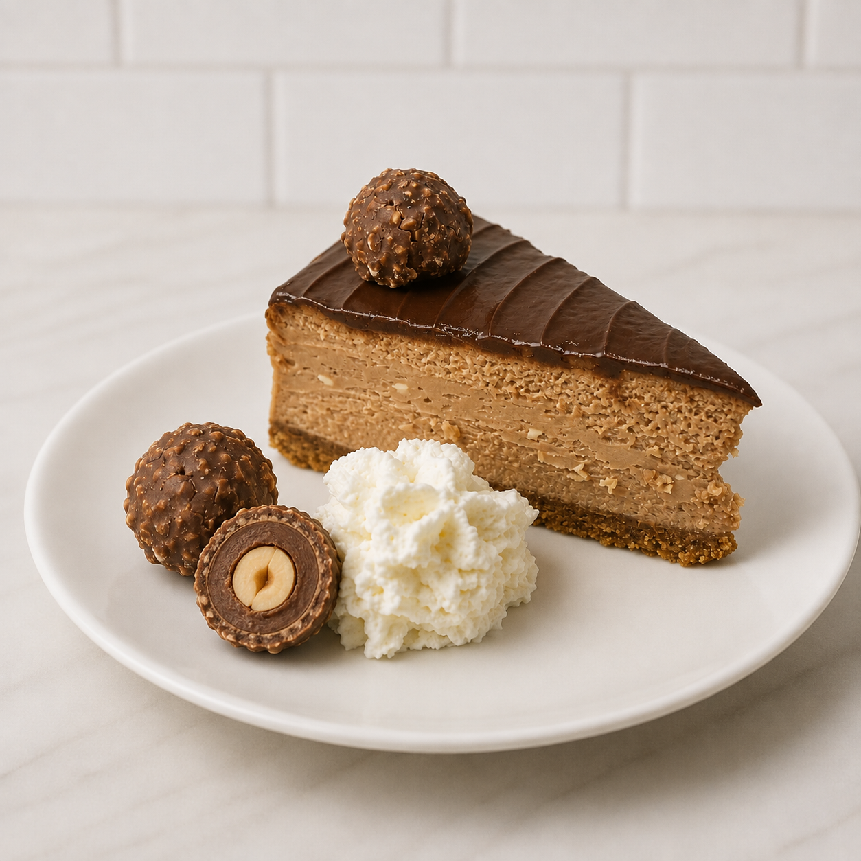 Ferrero Rocher Cheesecake